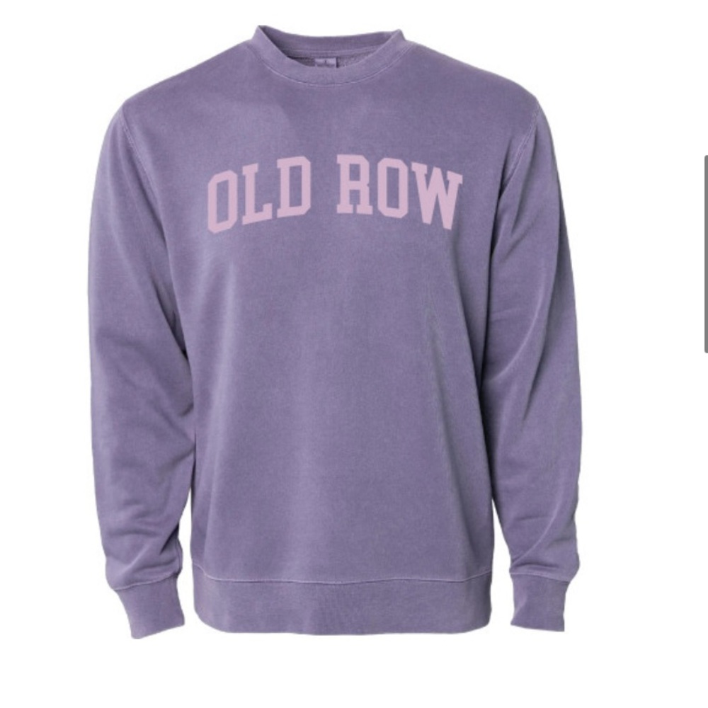 Old Row sweatshirt size Large Men's Old Row Pigment Dyed Crewneck 2.0